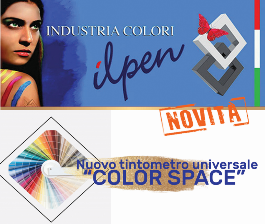 COLOR SPACE, IL TINTOMETRO UNIVERSALE DI INDUSTRIA COLORI IL PEN
